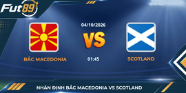 Nhận Định Bắc Macedonia Vs Scotland – UEFA Nations League B 2026 – Trận 04/10