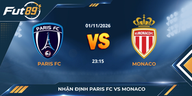 Nhận Định Paris FC Vs Monaco – Ligue 1 2026 – Trận 01/11