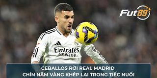 Ceballos Rời Real Madrid, Chín Năm Vàng Khép Lại Trong Tiếc Nuối
