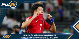 Hàn Quốc Vỡ Mộng World Cup, Tổng Thống Mở Cuộc Điều Tra Lớn