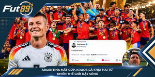 Argentina Mất Cúp, Kroos Cà Khịa Hai Từ Khiến Thế Giới Dậy Sóng