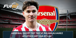 Arsenal Quyết Tất Tay Vì Julian Alvarez, Atletico Hét Giá Kỷ Lục