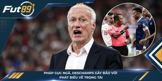 Pháp Gục Ngã, Deschamps Gây Bão Với Phát Biểu Về Trọng Tài