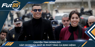 Chuyện Tình Ronaldo: Gặp Georgina Nhờ 30 Phút Tăng Ca Định Mệnh