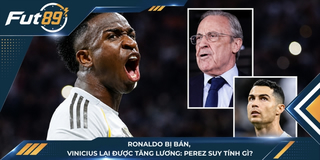 Ronaldo Bị Bán, Vinicius Được Tăng Lương: Perez Suy Tính Gì?
