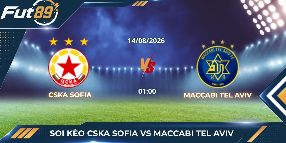 Soi Kèo CSKA Sofia Vs Maccabi Tel Aviv: Pháo Đài Vasil Levski