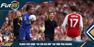 Xabi Alonso Thừa Nhận “Sai Lầm Đau Đớn” Sau Trận Thua Arsenal