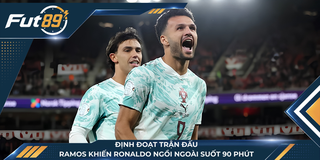 Định Đoạt Trận Đấu, Ramos Khiến Ronaldo Ngồi Ngoài Suốt 90 Phút