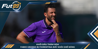Khởi Đầu Thảm Họa, Fabio Grosso Bị Fiorentina Đẩy Khỏi Ghế Nóng