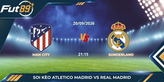 Soi kèo Atletico Madrid Vs Real Madrid – La Liga 2026 – Trận 20/09