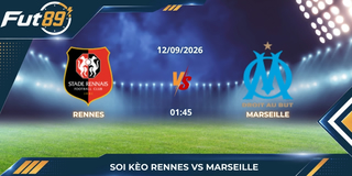 Soi Kèo Rennes Vs Marseille – Ligue 1 2026 – Trận 12/09