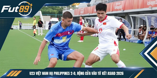 U23 Việt Nam Hạ Philippines 2-0, Rộng Cửa Vào Tứ Kết ASIAD 2026
