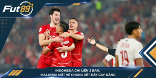 Indonesia Ghi Liền 2 Bàn, Malaysia Mất Vé Chung Kết Đầy Cay Đắng
