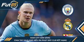 Man City Sẵn Sàng Chia Tay Haaland Nếu Án Phạt Đẩy CLB Rớt Hạng