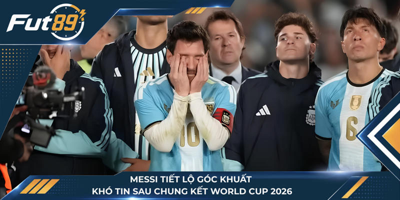 Messi Tiết Lộ Góc Khuất Khó Tin Sau Chung Kết World Cup 2026