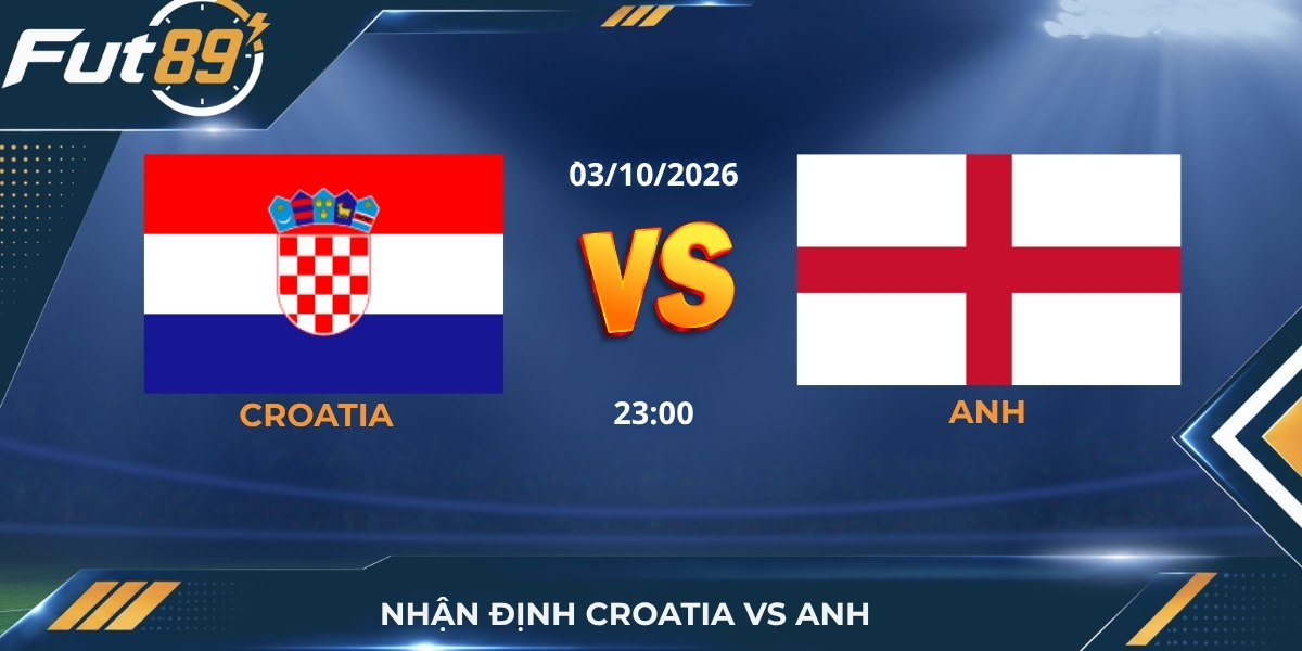 Nhận Định Croatia Vs Anh – UEFA Nations League A 2026 – Trận 03/10