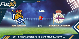 Soi Kèo Real Sociedad Vs Deportivo La Coruna – La Liga 2026 – Trận 11/10