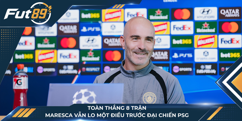 Toàn Thắng 8 Trận, Maresca Vẫn Lo Một Điều Trước Đại Chiến PSG