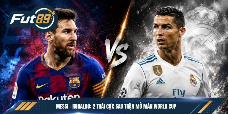 Messi – Ronaldo: 2 Thái Cực Sau Trận Mở Màn World Cup