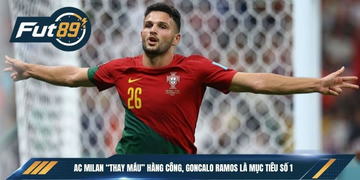 AC Milan “Thay Máu” Hàng Công, Goncalo Ramos Là Mục Tiêu Số 1
