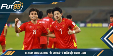 HLV Kim Sang Sik Tung “Át Chủ Bài” Ở Trận Gặp Timor Leste