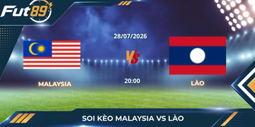 Soi Kèo Malaysia Vs Lào: Bầy Hổ Hủy Diệt Cự Ly Phòng Ngự