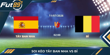 Tây Ban Nha Vs Bỉ: Khối Cơ Khí Đập Tan Hàng Công Quỷ Đỏ