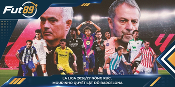 La Liga 2026/27 Nóng Rực, Mourinho Quyết Lật Đổ Barcelona