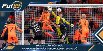 Hà Lan Cầm Hòa Đức, Gakpo Khiến Ngày Vui Của Klopp Dang Dở