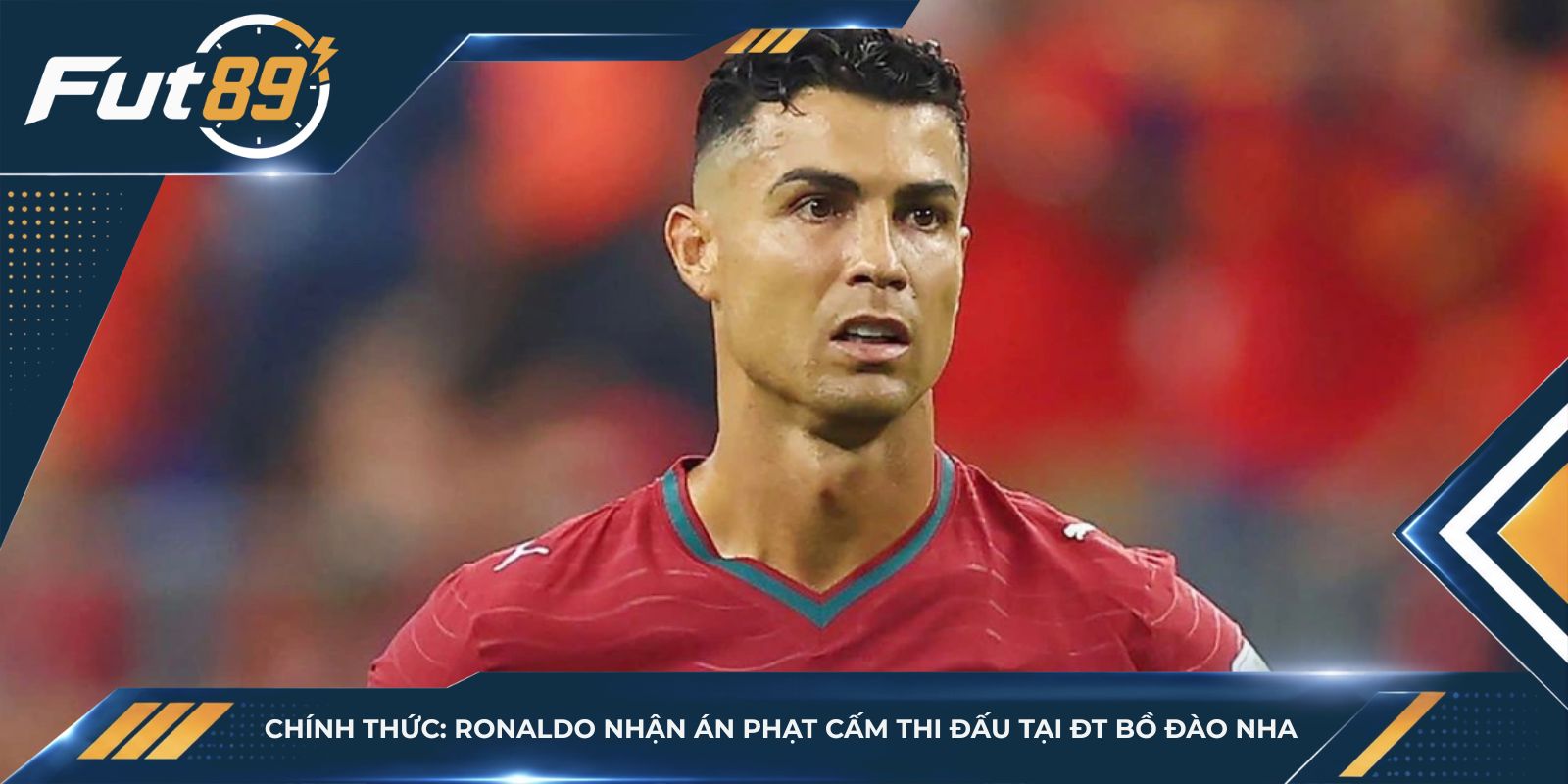 CHÍNH THỨC: Ronaldo Nhận Án Phạt Cấm Thi Đấu Tại ĐT Bồ Đào Nha