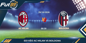 Soi Kèo AC Milan Vs Bologna – Serie A 2026 – Trận 29/10