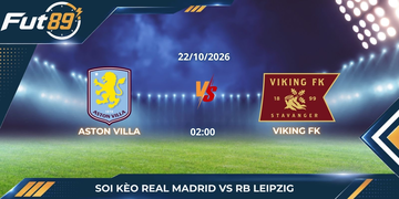 Soi Kèo Aston Villa Vs Viking – Champions League 2026 – Trận 22/10