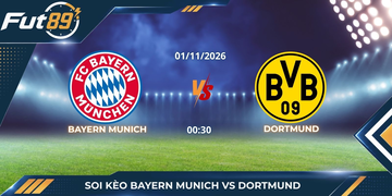 Soi Kèo Bayern Munich Vs Dortmund – Bundesliga 2026 – Trận 01/11