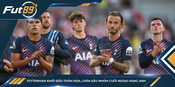 Tottenham Khởi Đầu Thảm Họa, Chìm Sâu Nhóm Cuối Ngoại Hạng Anh
