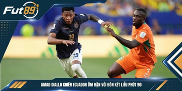 Amad Diallo Khiến Ecuador Ôm Hận Với Đòn Kết Liễu Phút 90