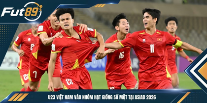 U23 Việt Nam Vào Nhóm Hạt Giống Số Một Tại ASIAD 2026