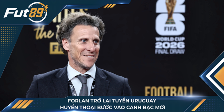 Forlan Trở Lại Tuyển Uruguay, Huyền Thoại Bước Vào Canh Bạc Mới