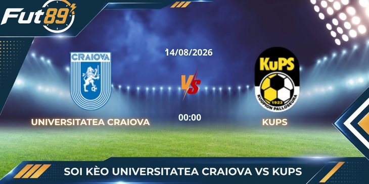 Soi Kèo Universitatea Craiova Vs Kups: Sức Ép Ion Oblemenco