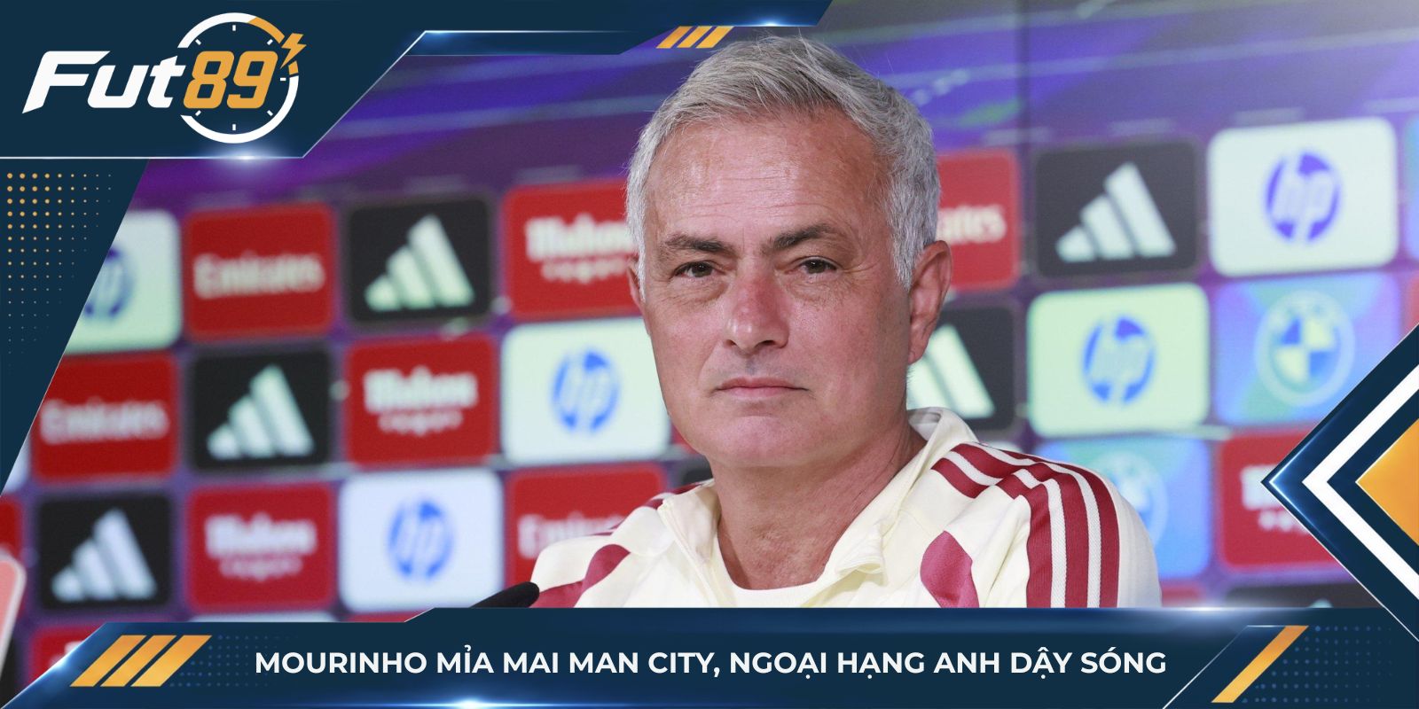 Mourinho Mỉa Mai Man City, Ngoại hạng Anh Dậy Sóng