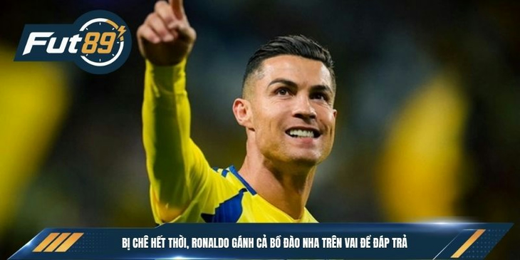 Bị Chê Hết Thời, Ronaldo Gánh Cả Bồ Đào Nha Trên Vai Để Đáp Trả