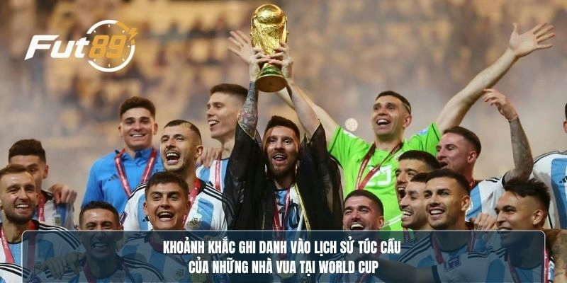 Khoảnh khắc ghi danh vào lịch sử túc cầu của những nhà vua tại World Cup 