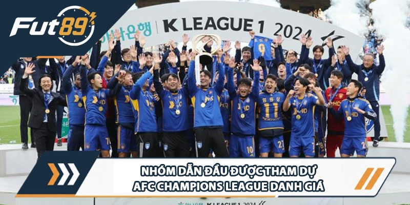 Nhóm dẫn đầu được tham dự AFC Champions League danh giá