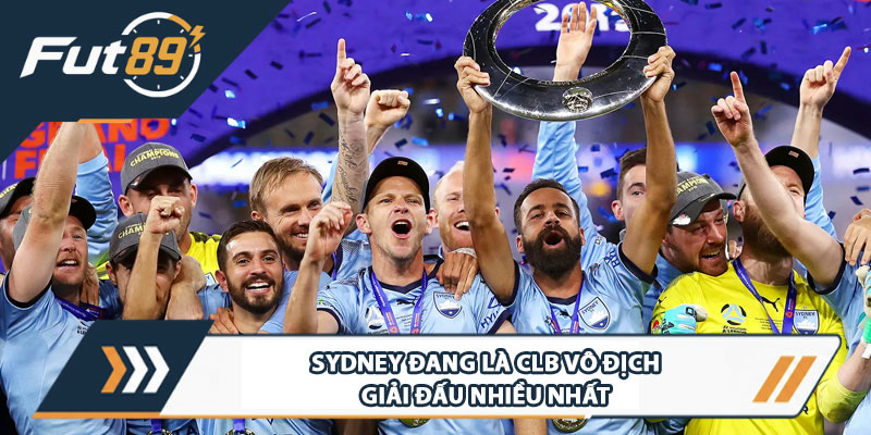 Sydney đang là CLB vô địch giải đấu nhiều nhất
