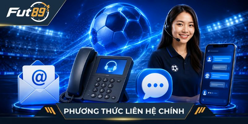 Các kênh liên hệ Fut89