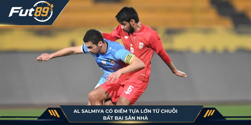 Al Salmiya có điểm tựa lớn từ chuỗi bất bại sân nhà