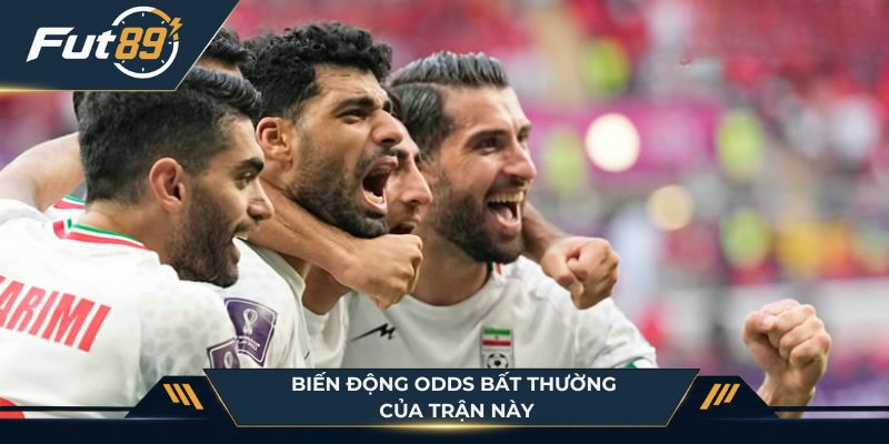 Biến động Odds bất thường của trận này