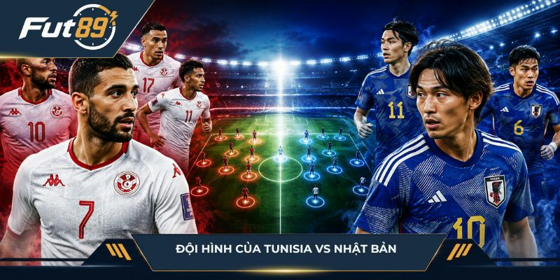 Đội hình của Tunisia vs Nhật Bản