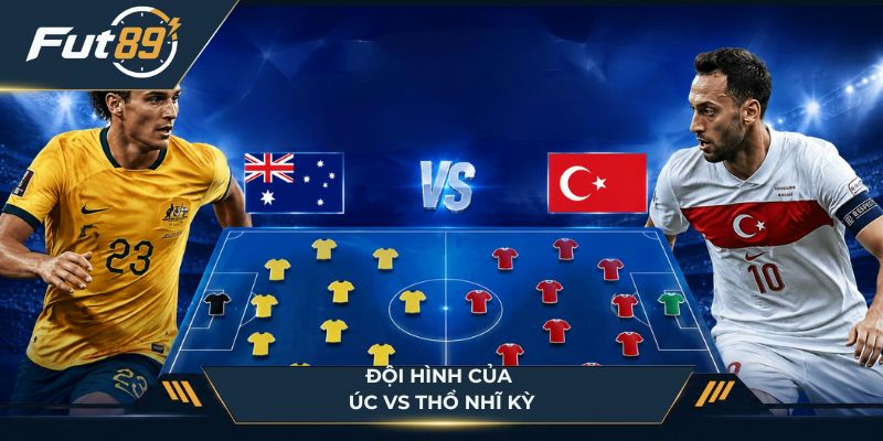 Lối chơi của Úc và Thổ Nhĩ Kỳ trước giờ bóng lăn