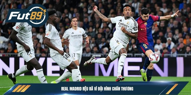 Real Madrid rệu rã vì đội hình chấn thương