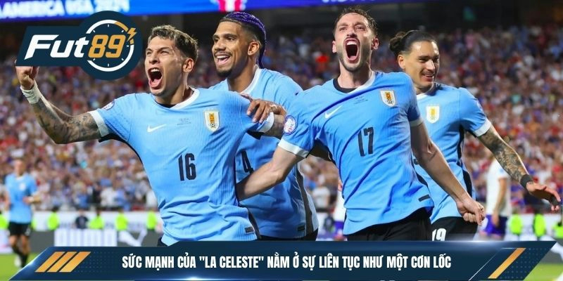 Sức mạnh của "La Celeste" nằm ở sự liên tục như một cơn lốc
